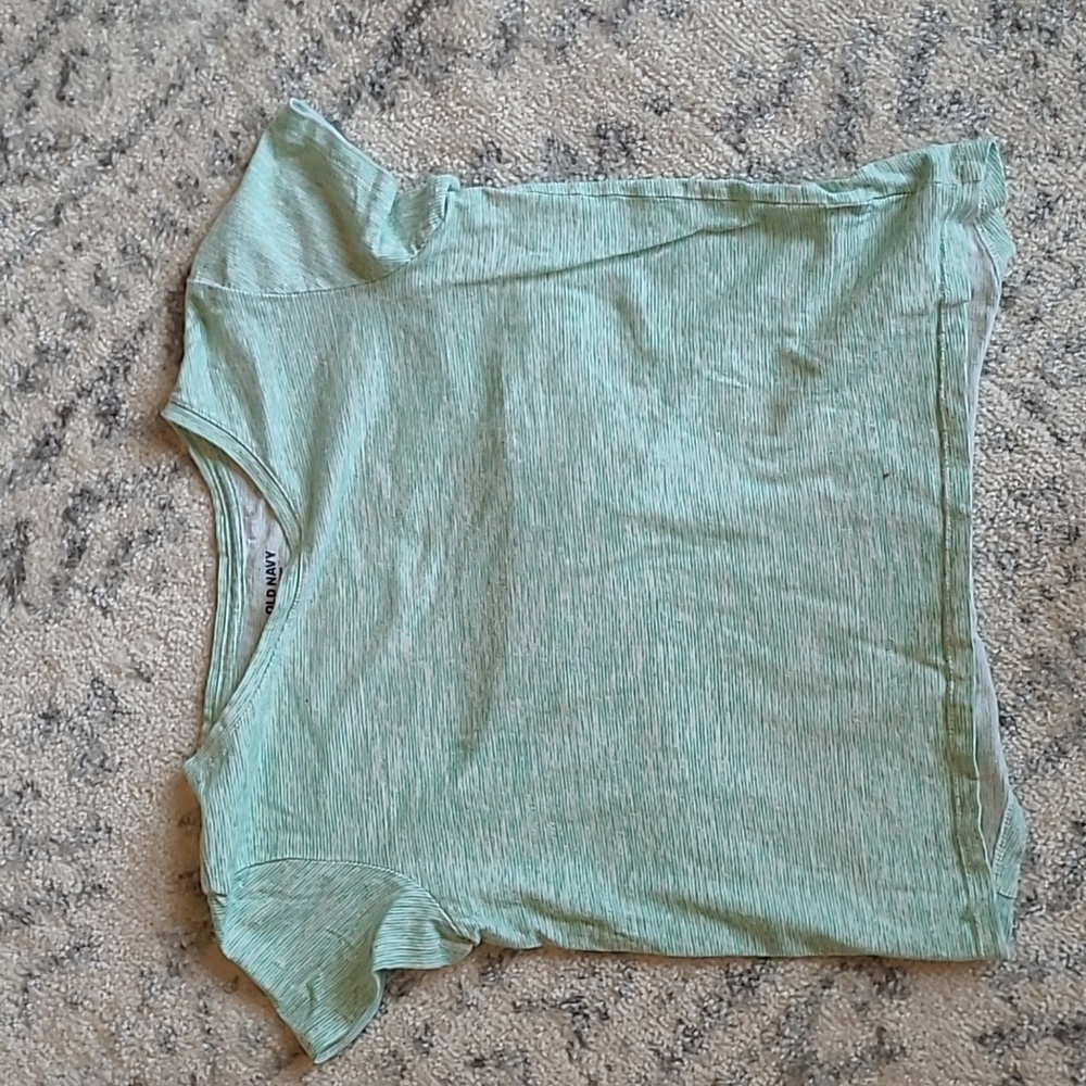 Girl's Old Navy green shirt size large